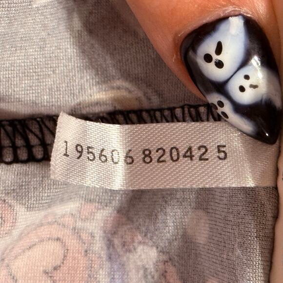 Sugar Skull Floral Print Leggings -Large - Picture 7 of 8